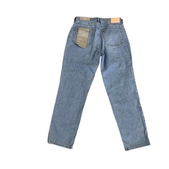 Everlane The Curvy Cheeky Straight Ankle Jean Blue Size 30 Inseam 27” New - Picture 2 of 8